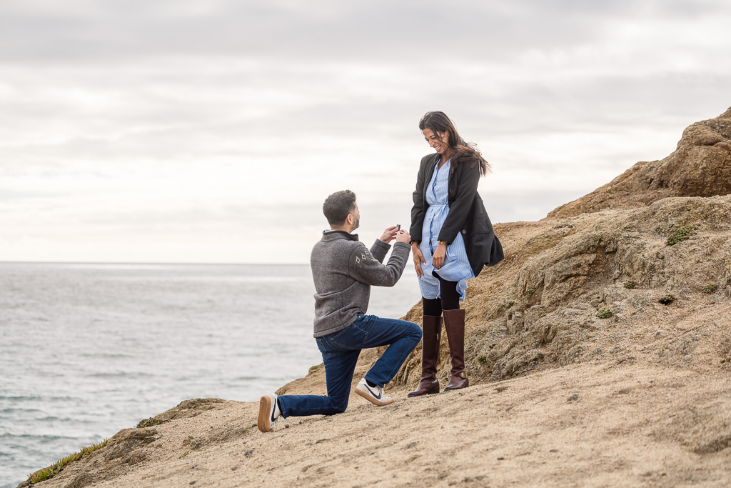 surprise proposal in Bodega Bay