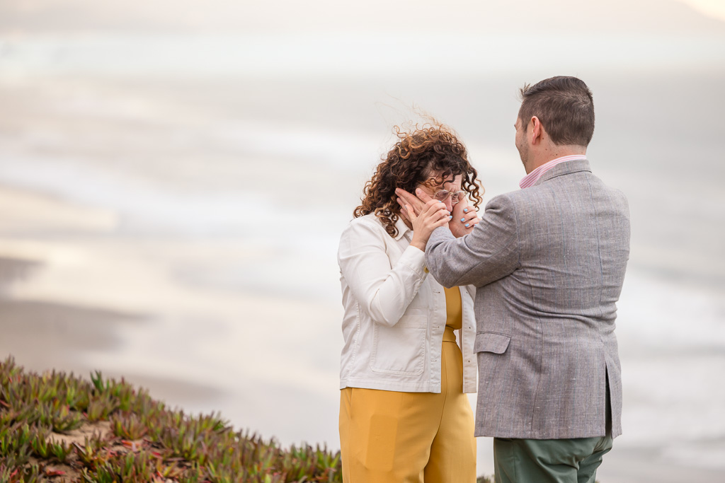 emotional reaction to surprise proposal