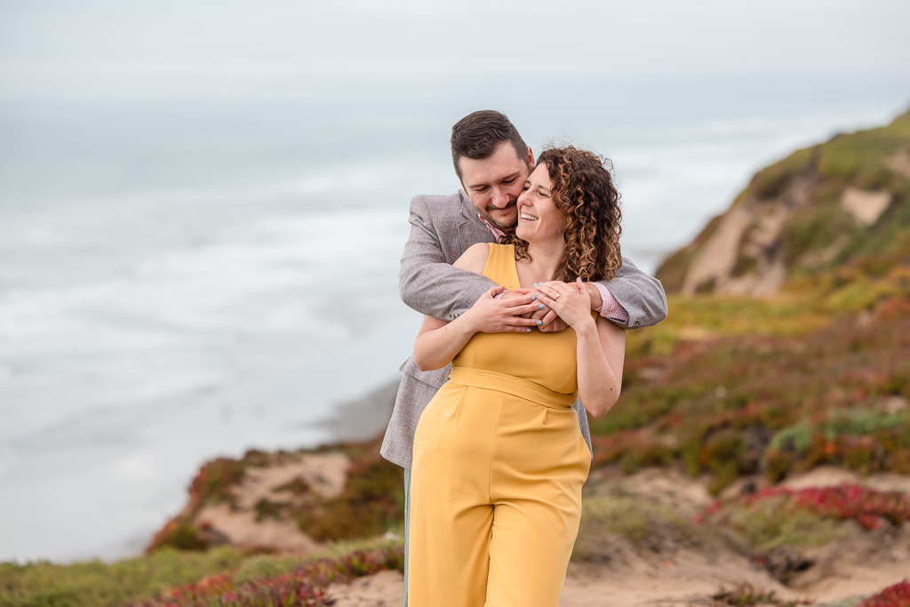 Fort Funston engagement photos