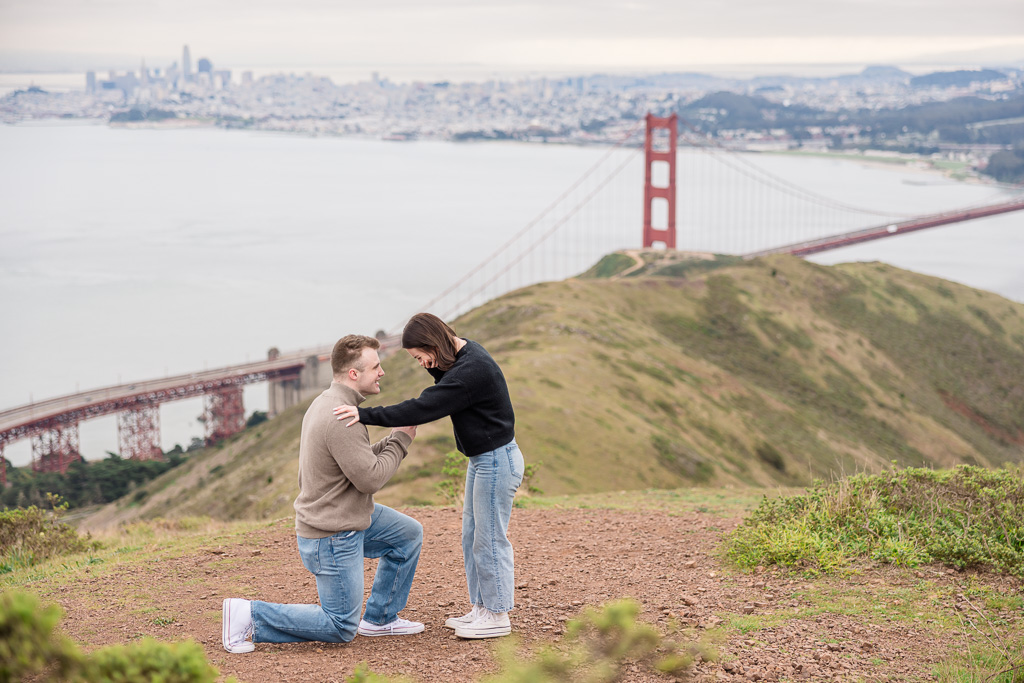 emotional reaction to engagement proposal