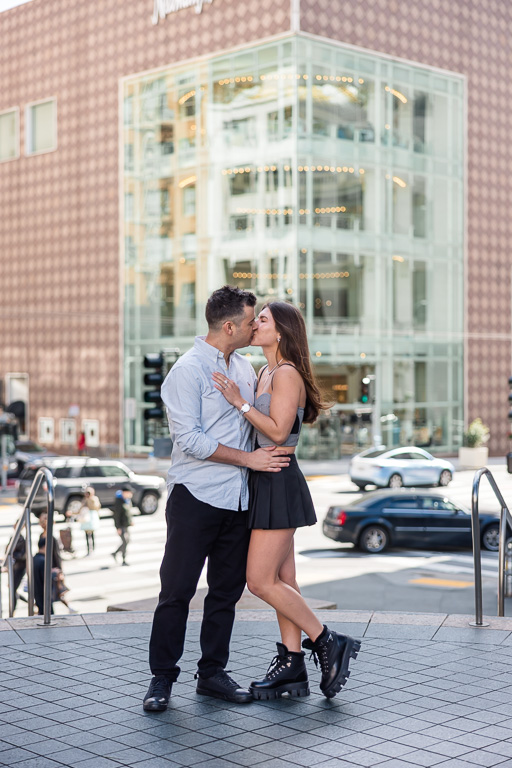 Union Square engagement photos