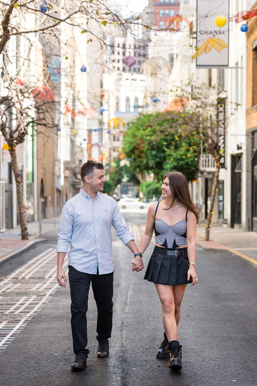 Maiden Lane engagement shot