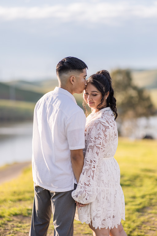 Bethany Reservoir engagement photos in Tracy CA