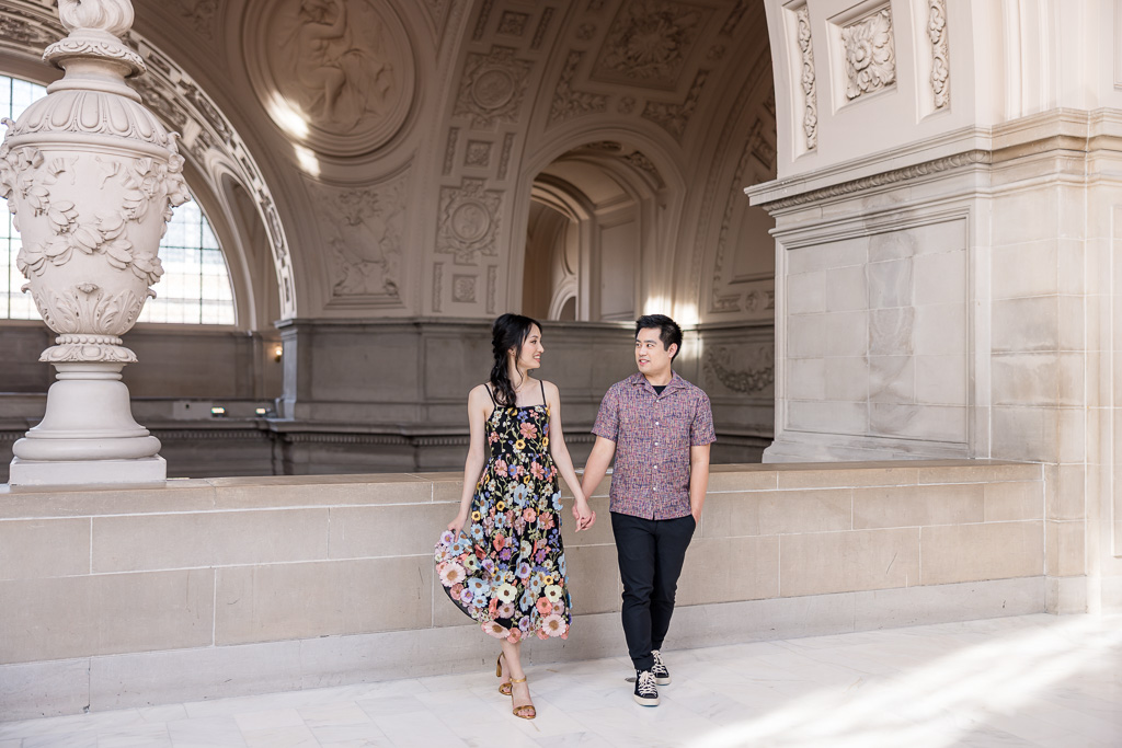 SF City Hall balcony