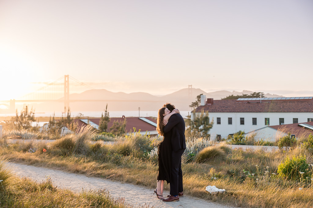 candid capture of a moment during a couples photo shoot