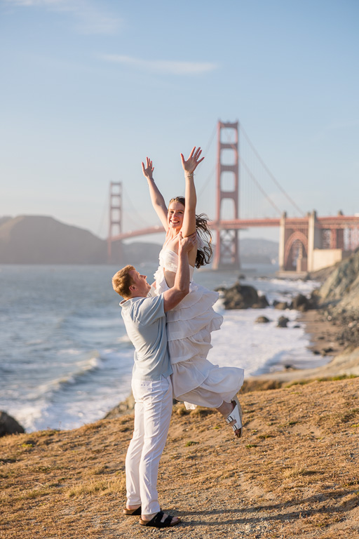 fun engagement photo idea