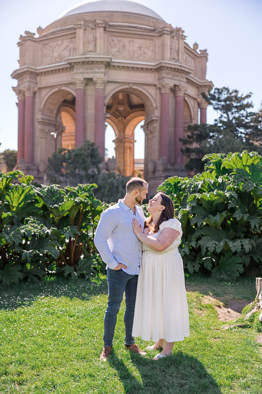 Palace of Fine Arts engagement photos