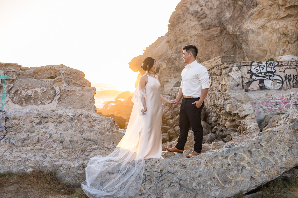 rocky ruins engagement photos