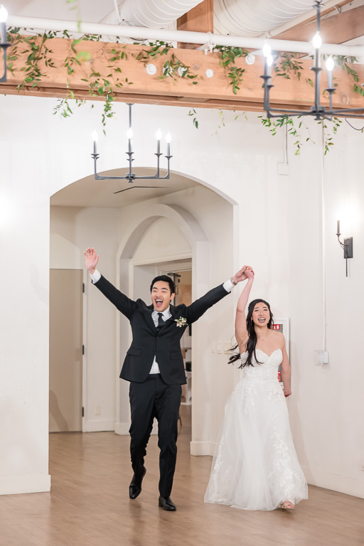Wedgewood Carmel reception grand entrance