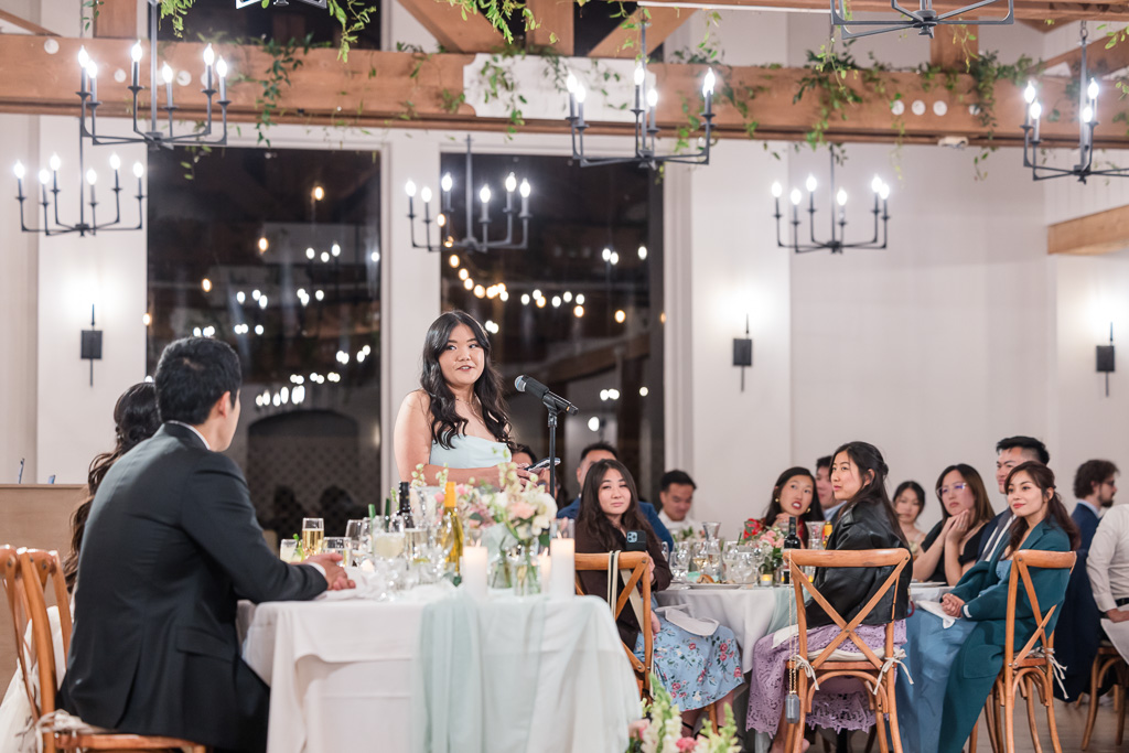 bridesmaid dinner toast