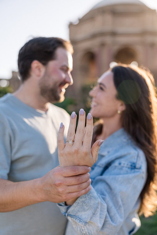 engagement ring photo idea