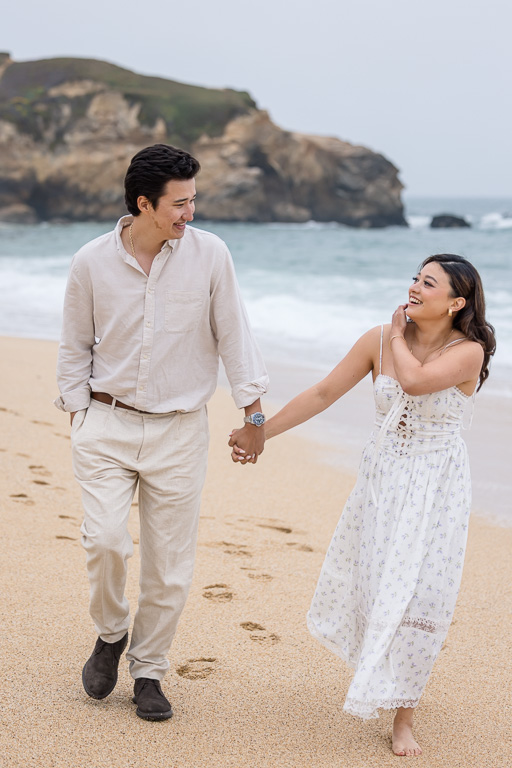 Montara State Beach engagement session