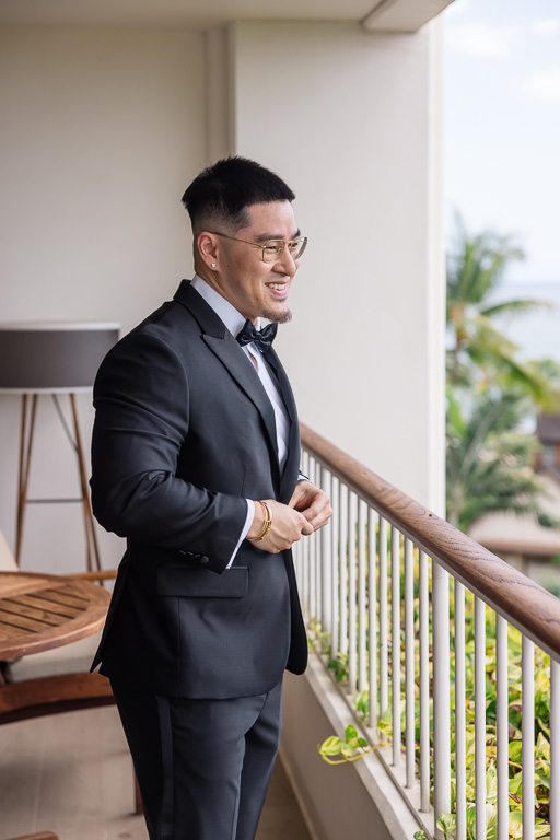 groom solo portrait