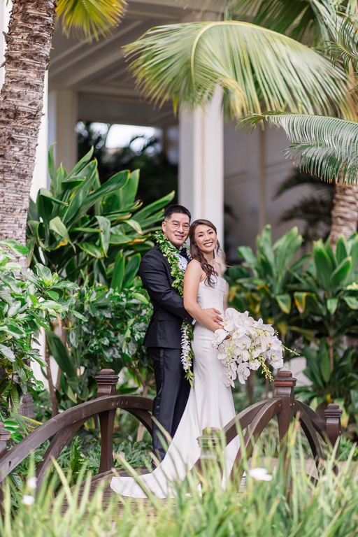Four Seasons Ko Olina resort wedding photo