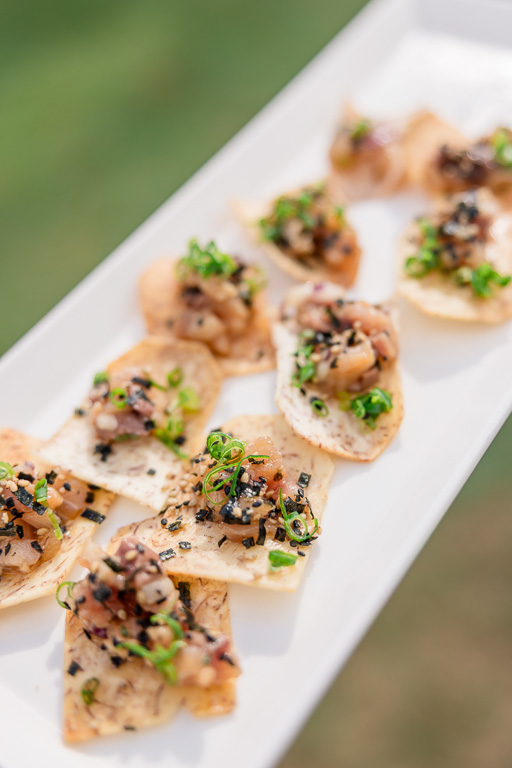 passed appetizers