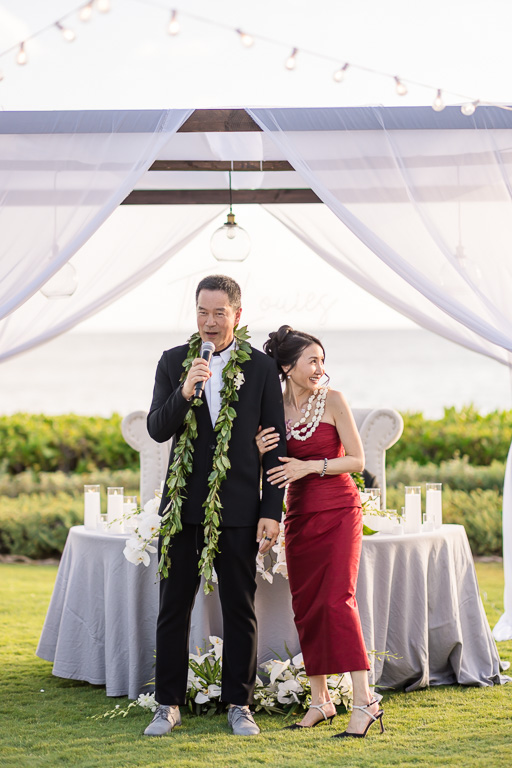welcome speech from the parents of the groom
