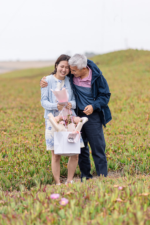 emotional moment with dad