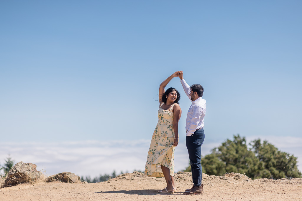 dancing on the clouds