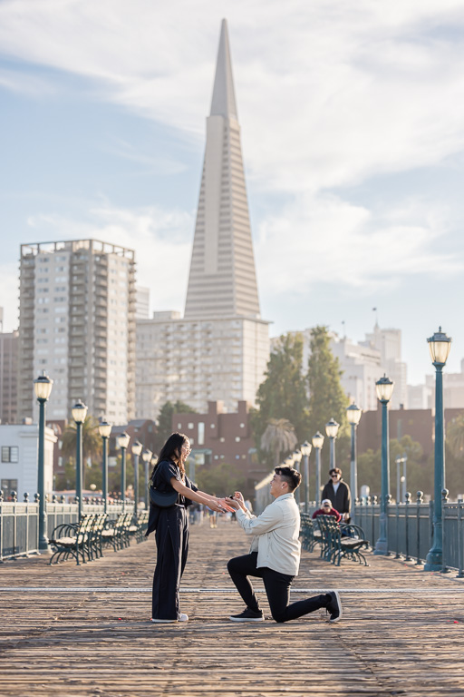 SF downtown skyline surprise proposal