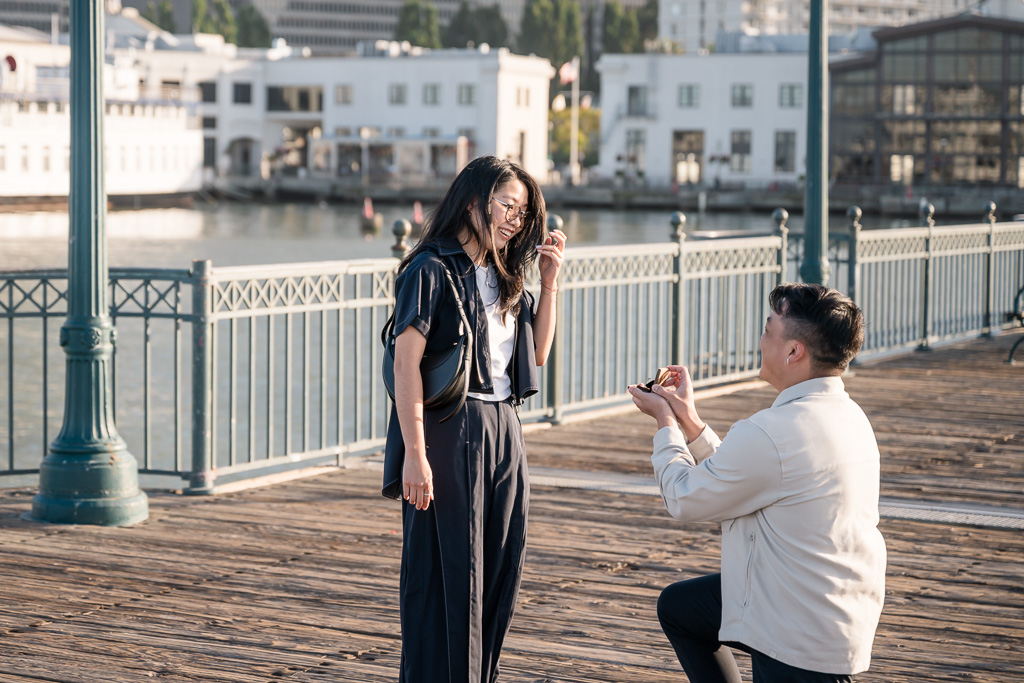 initial realization that a proposal is incoming