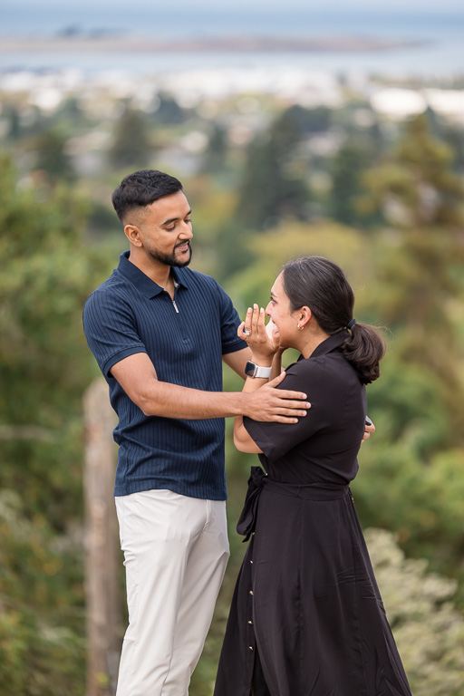 marriage proposal tears of joy