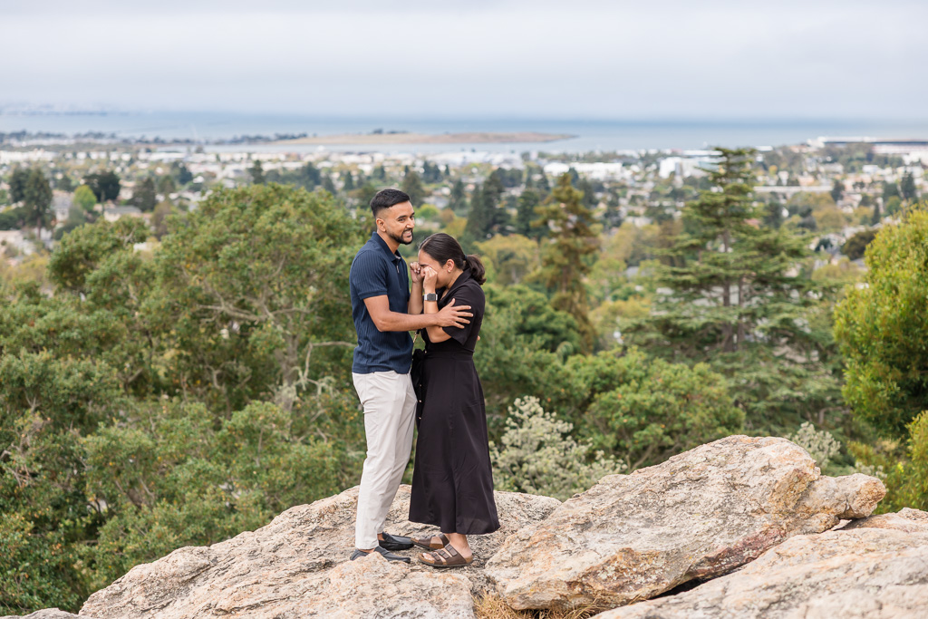 emotional moment on Indian Rock Park