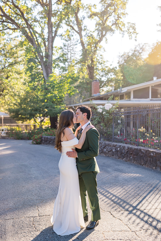 wedding couple portrait