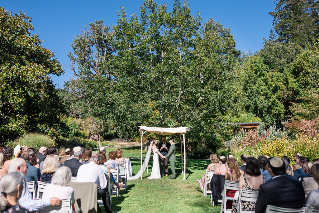 Marin Art & Garden Center outdoor garden ceremony
