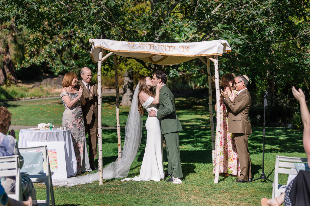 Marin Art & Garden Center first kiss