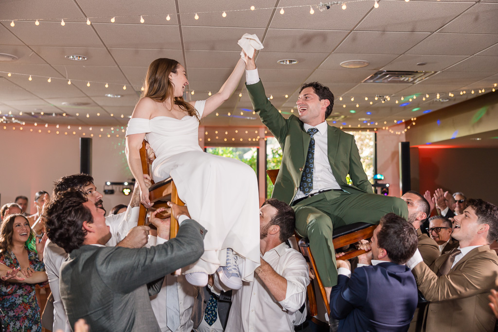 Jewish horah chair dance
