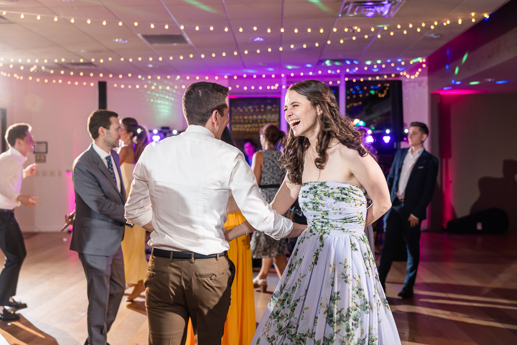a very lively dance floor