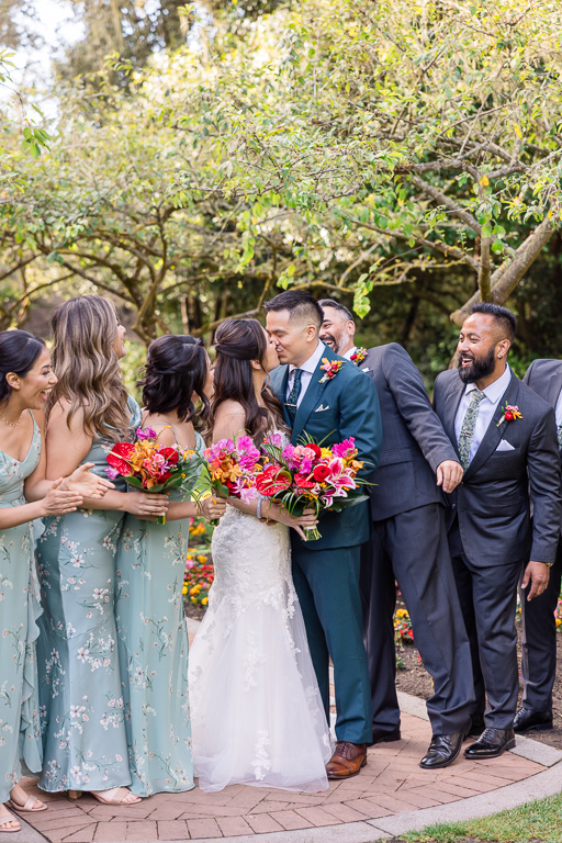 bridal party photo