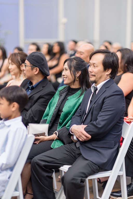 relatives at the wedding