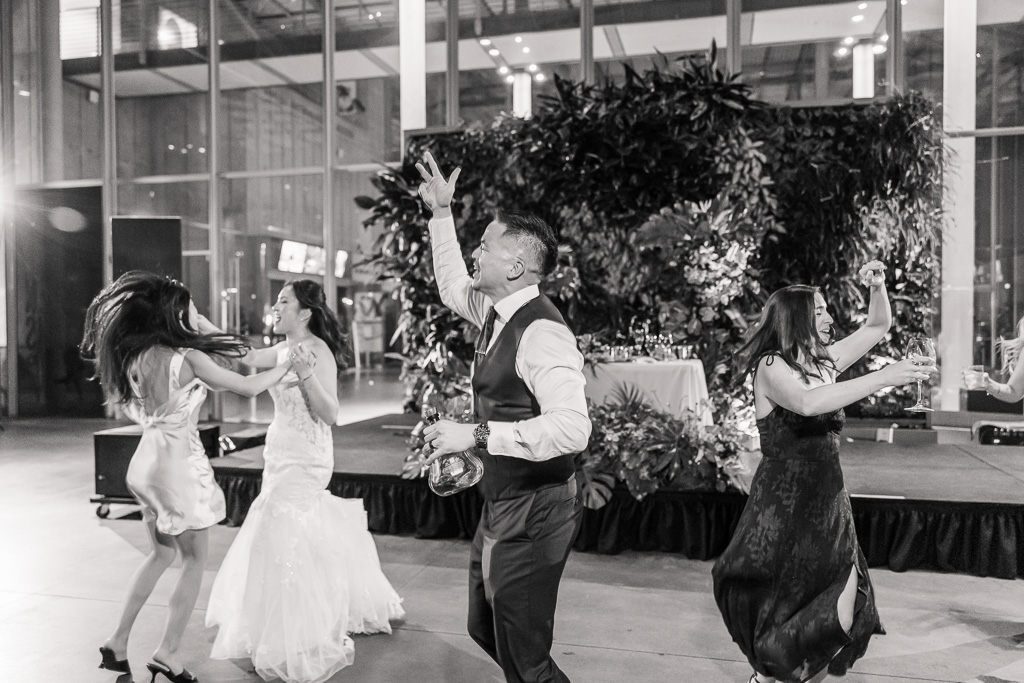energetic dance floor vibe