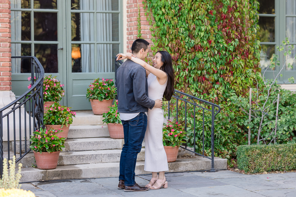 candid moments after proposal