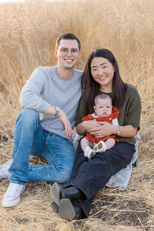 outdoor baby photos in Palo Alto