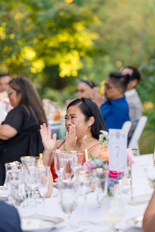 guests watching first dance