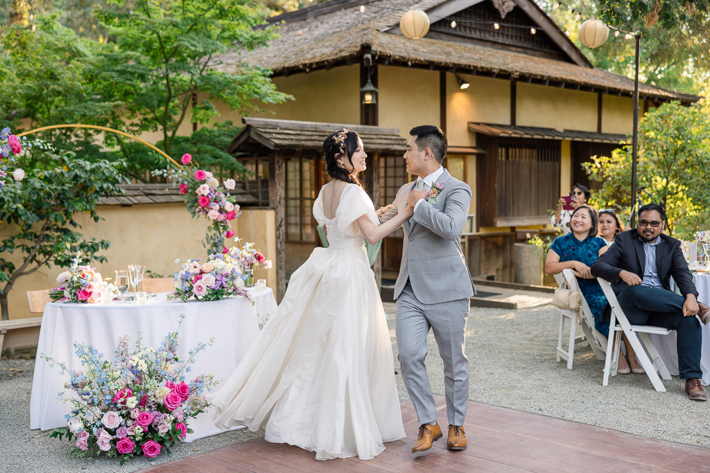 Hakone Gardens outdoor first dance