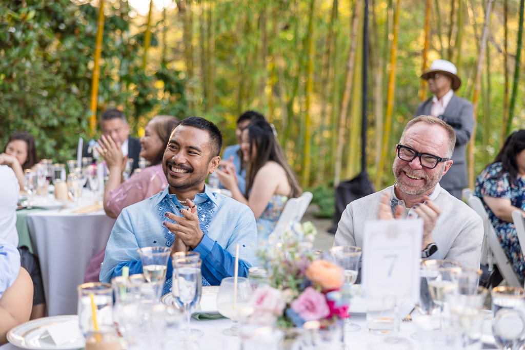 guests clapping
