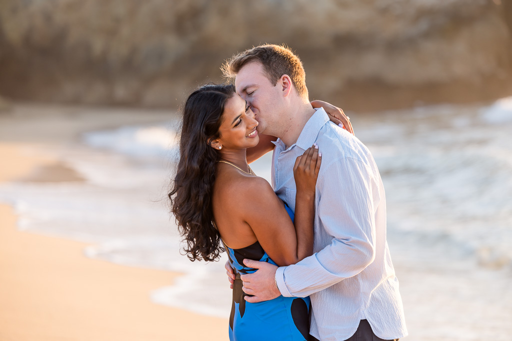 sunset engagement session near SF