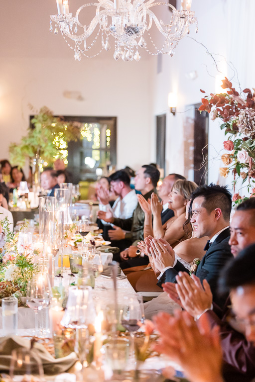 everyone clapping for a great speech