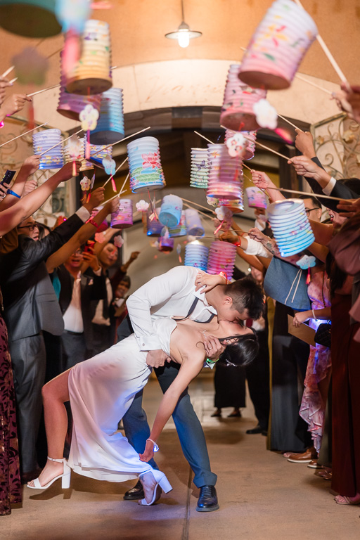 paper lantern send-off