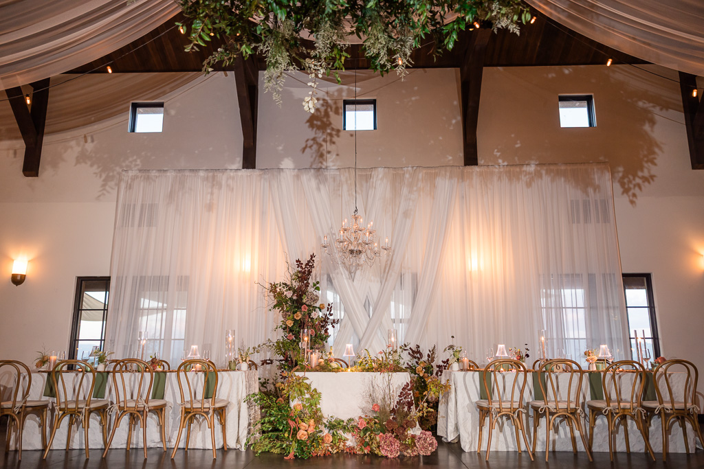 stylish interior decor for Viansa reception