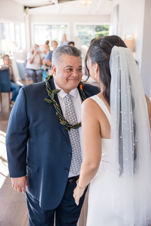 father/daughter first look