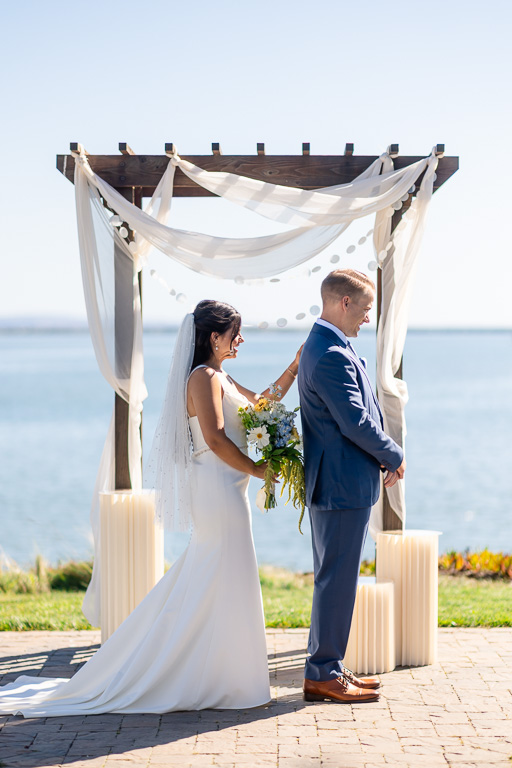 first look at the altar