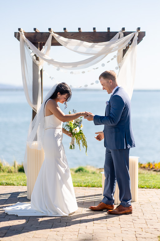 Mavericks House wedding first look