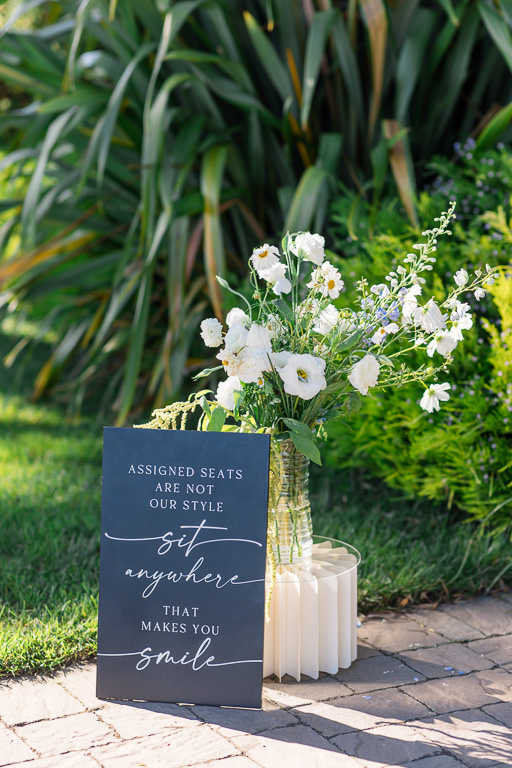 wedding welcome sign