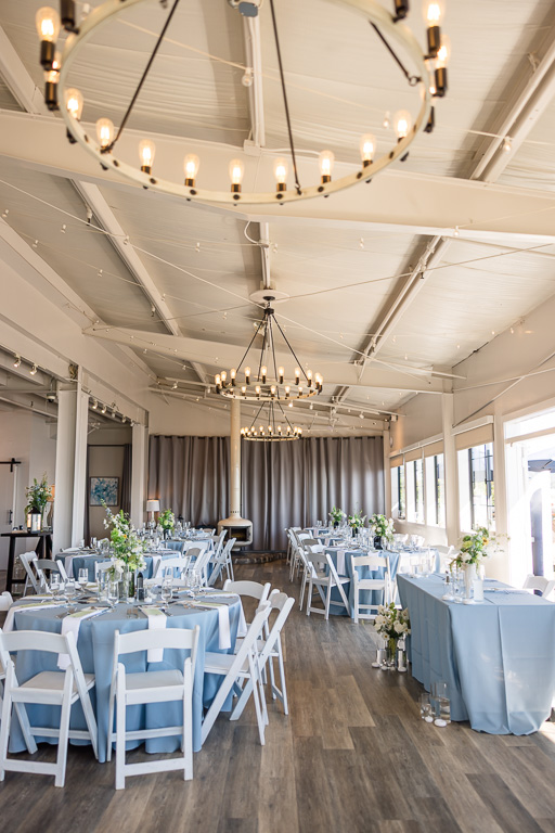 Mavericks House reception setup