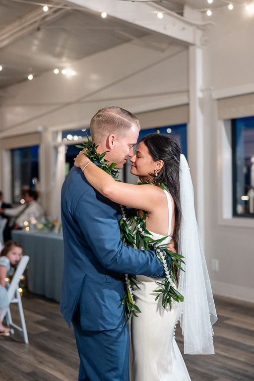 intimate and emotional first dance