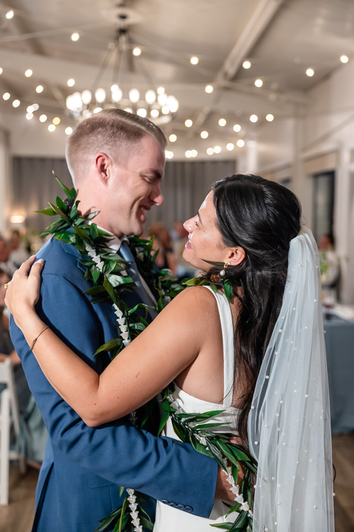 cute couple dancing moment